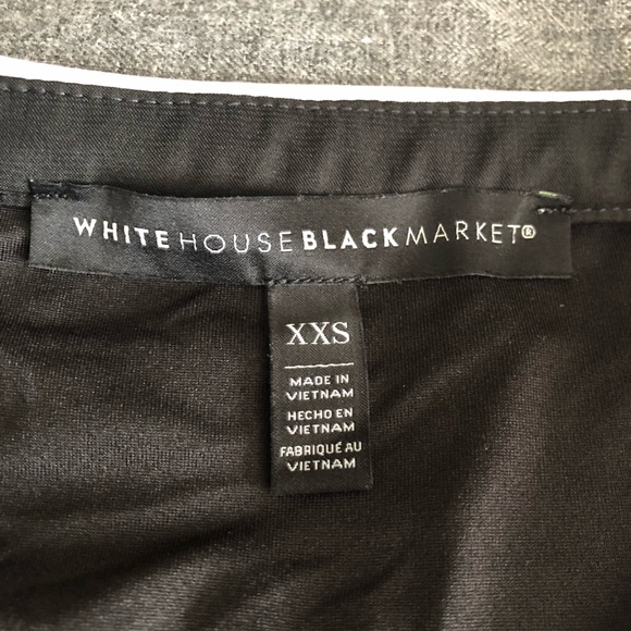 White House Black Market Sleeveless Lined Top, Size XXS - Picture 7 of 9